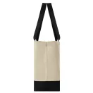 Sacosa de cumparaturi, Everestus, 2610E19056, 54x35x18 cm, Bumbac, Negru