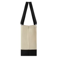   Sacosa de cumparaturi, Everestus, 2610E19056, 54x35x18 cm, Bumbac, Negru
