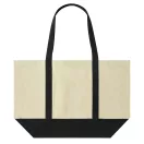 Sacosa de cumparaturi, Everestus, 2610E19056, 54x35x18 cm, Bumbac, Negru