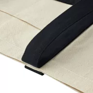   Sacosa de cumparaturi, Everestus, 2610E19056, 54x35x18 cm, Bumbac, Negru