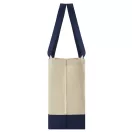 Sacosa de cumparaturi, Everestus, 2610E19057, 54x35x18 cm, Bumbac, Albastru inchis