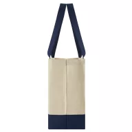   Sacosa de cumparaturi, Everestus, 2610E19057, 54x35x18 cm, Bumbac, Albastru inchis