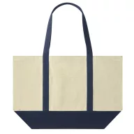   Sacosa de cumparaturi, Everestus, 2610E19057, 54x35x18 cm, Bumbac, Albastru inchis