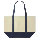 Sacosa de cumparaturi, Everestus, 2610E19057, 54x35x18 cm, Bumbac, Albastru inchis