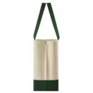 Sacosa de cumparaturi, Everestus, 2610E19058, 54x35x18 cm, Bumbac, Verde inchis