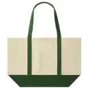 Sacosa de cumparaturi, Everestus, 2610E19058, 54x35x18 cm, Bumbac, Verde inchis
