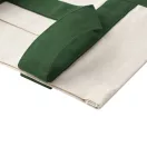 Sacosa de cumparaturi, Everestus, 2610E18986, 32x26x16 cm, Bumbac, Verde inchis
