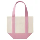Sacosa de cumparaturi, Everestus, 2610E18988, 32x26x16 cm, Bumbac, Roz