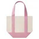 Sacosa de cumparaturi, Everestus, 2610E18988, 32x26x16 cm, Bumbac, Roz