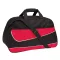 Geanta sport cu bretea de umar ajustabila, Everestus, 20IAN1316, Negru, Rosu, Poliester 600D
