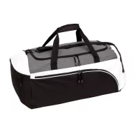   Geanta sport, alb, gri, negru, Everestus, GS23NK, poliester 600D
