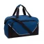 Geanta sport cu buzunar frontal, Everestus, 20IAN1303, Negru, Albastru, Poliester 600D