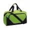 Geanta sport cu buzunar frontal, Everestus, 20IAN1310, Negru, Verde, Poliester 600D