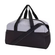   Geanta pentru fitness, Everestus, 20IAN1298, Negru, Gri, Poliester 300D