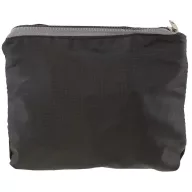   Geanta sport pliabila cu buzunar frontal, Everestus, 20IAN1319, Negru, Poliester 210D