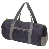   Geanta sport pliabila cu buzunar frontal, Everestus, 20IAN1318, Albastru, Poliester 210D