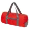 Geanta sport pliabila cu buzunar frontal, Everestus, 20IAN1320, Rosu, Poliester 210D
