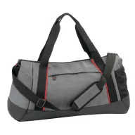   Geanta sport, dimensiune 520x310x290 mm, Everestus, 20FEB0170, Poliester, PVC, Gri, Rosu