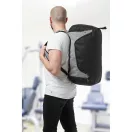 Geanta sport 2-in-1, dimensiune 550x300x280 mm, Everestus, 20FEB0174, Poliester, Gri, Negru