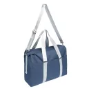 Geanta sport, 2401E14381, Everestus, 55x18x37 cm, Poliester, PVC, Albastru, Argintiu