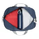 Geanta sport, 2401E14381, Everestus, 55x18x37 cm, Poliester, PVC, Albastru, Argintiu