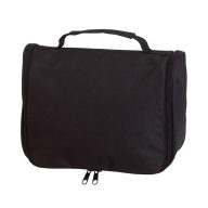   Geanta cosmetice de voiaj, Everestus, WAE01, poliester 600D, negru