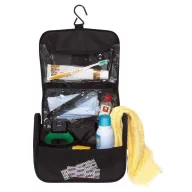   Geanta cosmetice de voiaj, Everestus, WAE01, poliester 600D, negru