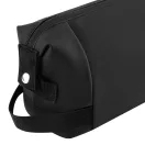 Geanta cosmetice cu fermoar, Everestus, 2610E19117, Cu maner, 27x16x12 cm, Poliester, Poliuretan, Negru