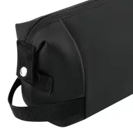   Geanta cosmetice cu fermoar, Everestus, 2610E19117, Cu maner, 27x16x12 cm, Poliester, Poliuretan, Negru