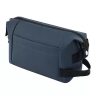   Geanta de cosmetice, Everestus, 2610E19118, Cu maner, 27x16x12 cm, Poliester, Poliuretan, Albastru