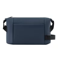   Geanta de cosmetice, Everestus, 2610E19118, Cu maner, 27x16x12 cm, Poliester, Poliuretan, Albastru