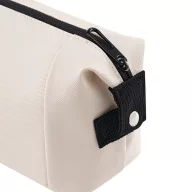   Geanta de cosmetice, Everestus, 2610E19119, Cu maner, 27x16x12 cm, Poliester, Poliuretan, Bej