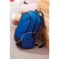   Rucsac sport casual cu bretele captusite, 46x34x19 cm, Everestus, 20SEP1119, Poliester, Albastru, Negru