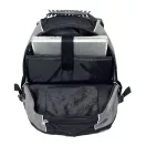 Rucsac gri, negru, Everestus, RU22HE, poliester 600D