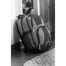 Rucsac gri, negru, Everestus, RU22HE, poliester 600D
