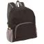 Rucsac sport casual cu 2 buzunare laterale, 31x16x42.5 / 23.5x14 cm, Everestus, 20SEP1146, Poliester, Negru