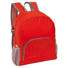   Rucsac sport casual cu 2 buzunare laterale, 31x16x42.5 / 23.5x14 cm, Everestus, 20SEP1147, Poliester, Rosu