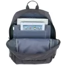 Rucsac gri, galben, Everestus, RU39TN, poliester