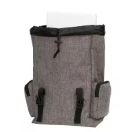 Rucsac gri, negru, Everestus, RU13DS, poliester 600D