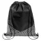 Saculet cu snur, dimensiune 440x340 mm, Everestus, 20FEB0183, Poliester, Negru
