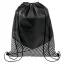 Saculet cu snur, dimensiune 440x340 mm, Everestus, 20FEB0183, Poliester, Negru