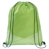   Saculet cu snur, dimensiune 440x340 mm, Everestus, 20FEB0185, Poliester, Verde