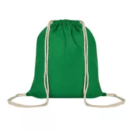   Saculet cu snur, Everestus, 2601E12699, 37x41 cm, Bumbac, Verde deschis