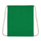 Saculet cu snur, Everestus, 2601E12699, 37x41 cm, Bumbac, Verde deschis