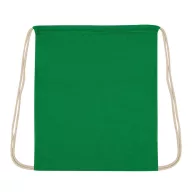   Saculet cu snur, Everestus, 2601E12699, 37x41 cm, Bumbac, Verde deschis