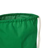   Saculet cu snur, Everestus, 2601E12699, 37x41 cm, Bumbac, Verde deschis