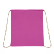   Saculet cu snur, Everestus, 2601E12700, 37x41 cm, Bumbac, Roz
