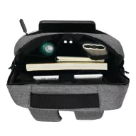   Rucsac sport casual, Everestus, 2601E12678, 41x11x28 cm, Poliester, Gri