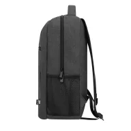   Rucsac sport casual, Everestus, 2610E19193, 31x12.5x42 cm, Poliester, Poliuretan, Gri inchis