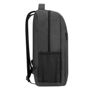   Rucsac sport casual, Everestus, 2610E19193, 31x12.5x42 cm, Poliester, Poliuretan, Gri inchis